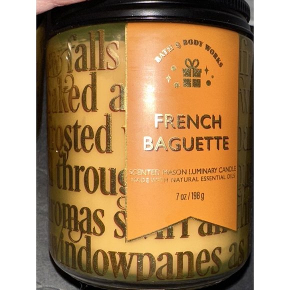 2 NEW BATH & BODY WORKS FRENCH BAGUETTE SCENTED CANDLE SINGLE WICK 7 OZ … - Picture 6 of 14